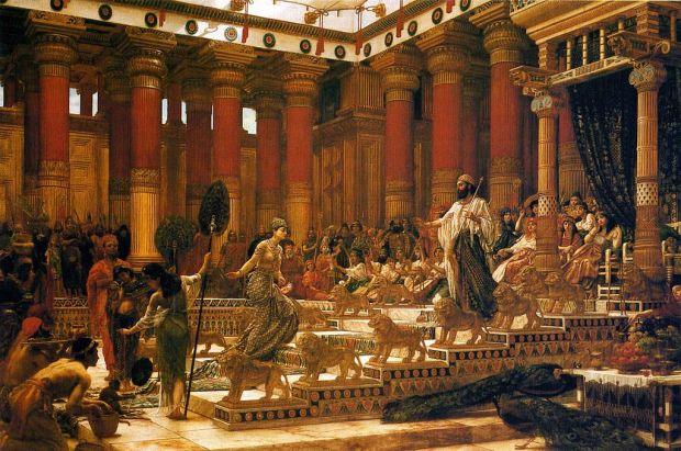 1024px-'The_Visit_of_the_Queen_of_Sheba_to_King_Solomon',_oil_on_canvas_painting_by_Edward_Poynter,_1890,_Art_Gallery_of_New_South_Wales